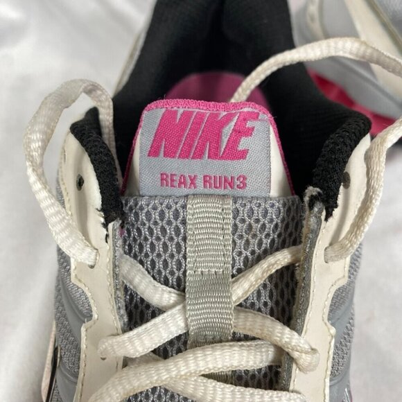 Nike REAX RUN 3 Athletic SHOES SNEAKERS~Women Size 9~Silver Pink 324845-061 - Picture 8 of 16